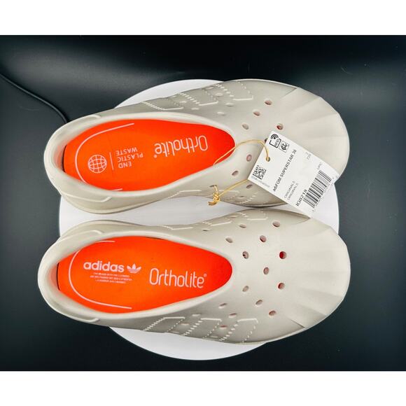 Adidas Adifom Superstar 360 Kids Shoes – Wonder Beige/Solar Orange IG0218 Sz 2.5 - Picture 4 of 7